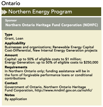 Ontario Northern Energy Fund
